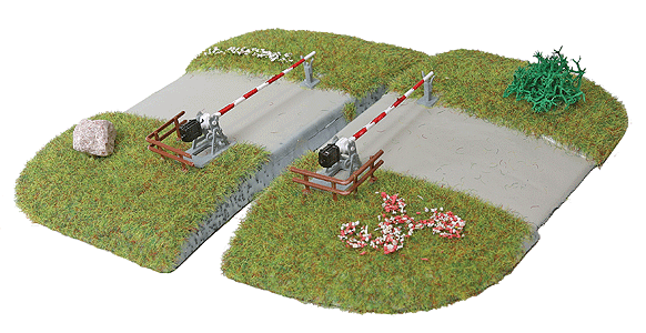 Rlwy Level Xing Curved 2/