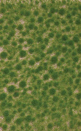 Grass Tuft Sheet -- Short Spring Tufts - 1/16"  .2cm Tall, 5-7/16 x 3-7/16"  13.8 x 8.8cm-1