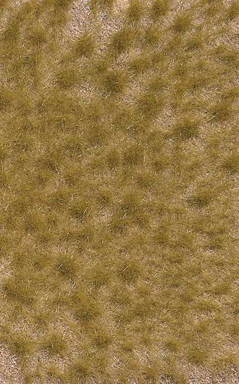 Grass Tuft Sheet -- Long Fall Tufts 3/16" .4cm Tall, 5-7/16 x 3-7/16" 13.8 x 8.8cm