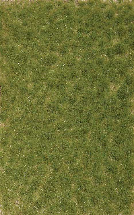 Grass Tuft Sheet -- 2-Color Spring Tufts 3/16" .4cm Tall, 5-7/16 x 3-7/16" 13.8 x 8.8cm