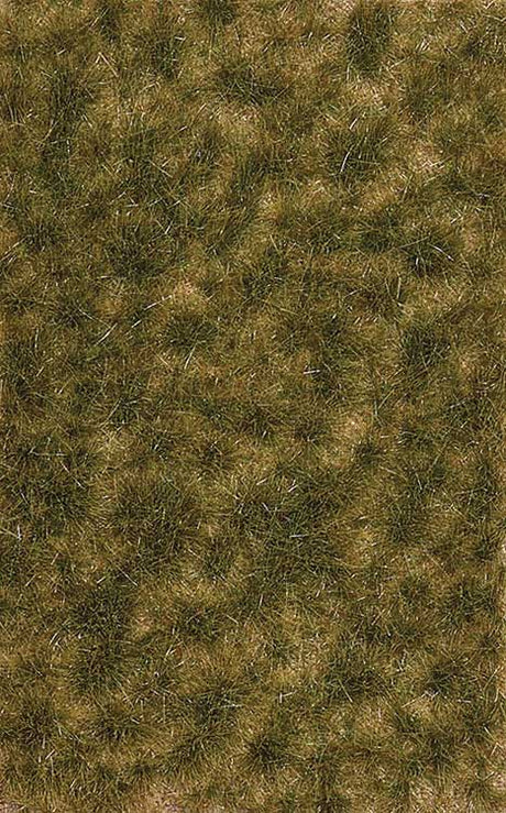 Grass Tuft Sheet -- 2-Color Long Late Summer Tufts 1/4" .6cm Tall, 5-7/16 x 3-7/16" 13.8 x 8.8