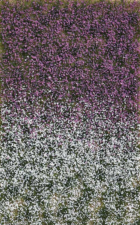 Grass Tuft Sheet -- Late Summer Blossom Tufts 3/16" .4cm Tall, 5-7/16 x 3-7/16" 13.8 x 8.8cm