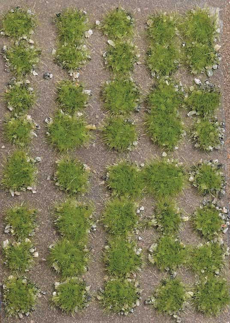 Grass Tufts with Stones -- Spring pkg(40)