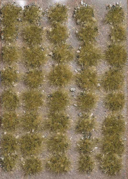 Grass Tufts with Stones -- Fall pkg(40)