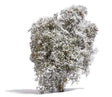 Filigree Bush -- White Blossoms 5/8"  1.5cm Tall