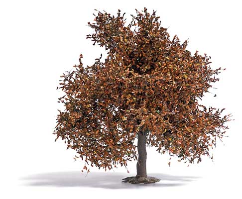 Oak Tree -- Fall 3-3/4" 9.5cm Tall