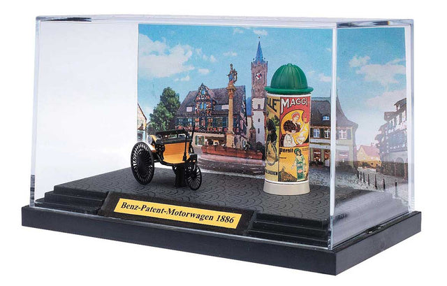 1886 Benz-Patent Motorwagen with Advertising Pillar- Assembled