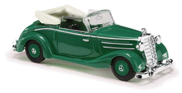 1949 Mercedes-Benz 170S Convertible - Assembled -- Top Down (green)