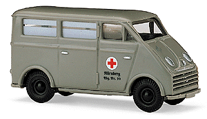 Emergency -- DKW 3=6 German Red Cross Van - Nuremberg