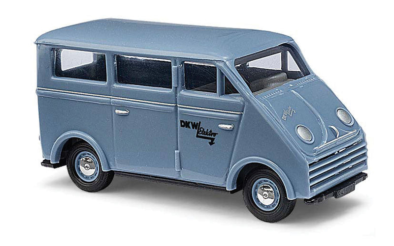 1956 DKW 3=6 Passenger Van - Assembled -- DKW Elektro (blue, German Lettering)