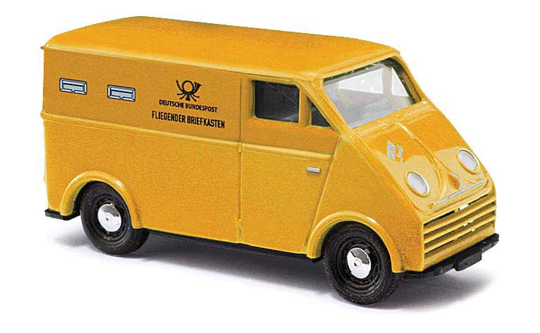 1956 DKW 3=6 Van - Assembled -- German Post (yellow, German Lettering)