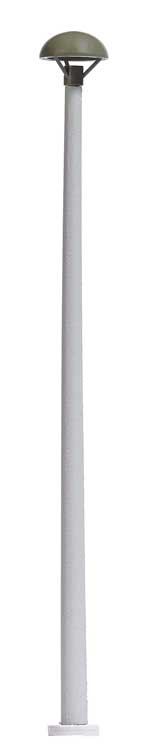 Mushroom-Top Platform Light with Concrete Mast -- Yellow Light, 4-3/16"  10.6cm Tall