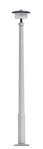 Post-Top Platform Light with Octagonal Concrete Mast -- White Light, 2-9/16"  6.5cm