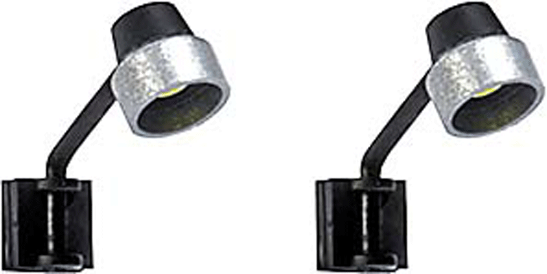 Wall-Mount Lights -- With Yellow LEDs pkg(2)