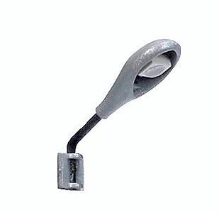 Wall-Mounted Lamp -- Teardrop Light Housing (silver) pkg(2)