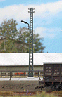 Industrial Lattice-Mast Lamp -- 4-1/8"  10.5cm Tall