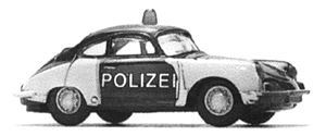 Porsche 356 police