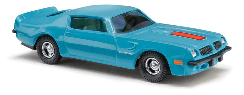 1974 Pontiac Firebird Trans Am - Assembled -- Turquoise, Red