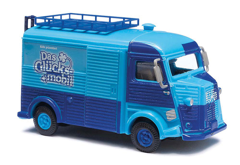 1958 Citroen H Van - Assembled -- Kolin (2-Tone Blue, German Lettering)
