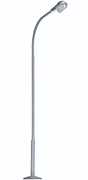 Siemens Style AHL 52 Street Light w/White LED -- 3-1/2"  9cm Tall