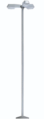 AEG Style Koffer 70 3-Head Plaza/Square Light w/White LED -- 3-5/16"  8.4cm Tall