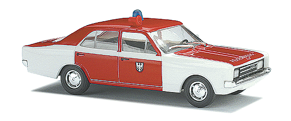 Emergency - Fire Dept. Vehicles - Opel -- Rekord C 4-Door Sedan Chief's Car Frankfurt Fire Brigade