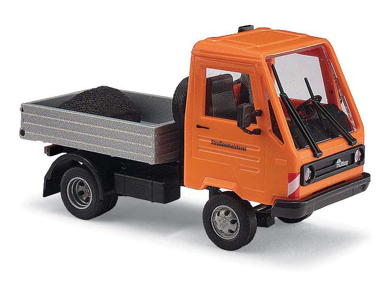 1991 Multicar Light Pickup Truck - Assembled -- Orange, Silver