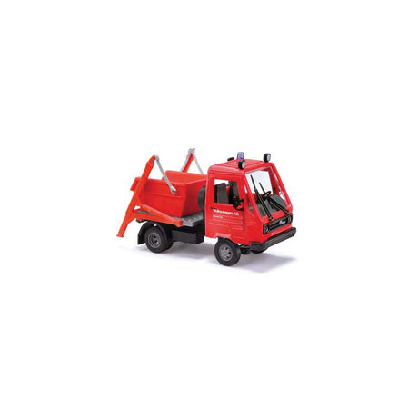 1991 Multicar M26 Skip Loader - Assembled -- Volkswagen AG (red, black)