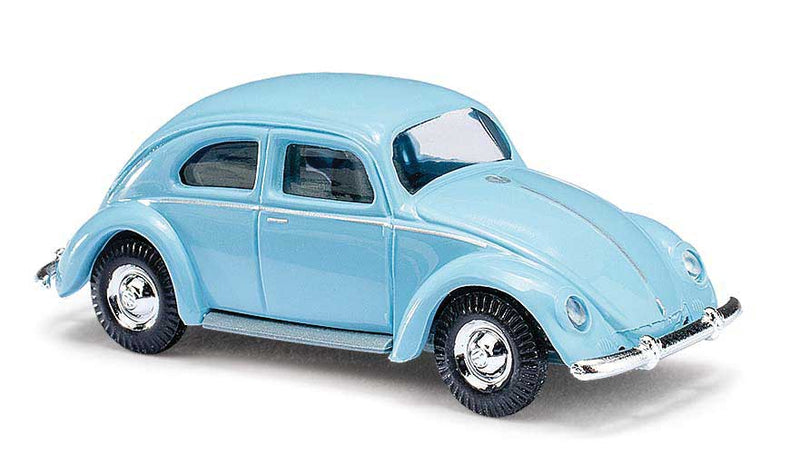 1951 Volkswagen Beetle with Oval Rear Window - Assembled -- Blue