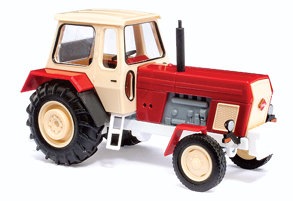 1967 Fortschritt ZT300 Farm Tractor w/Enclosed Cab - Assembled -- IFA (red, cream)