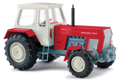 1967 Fortschritt ZT303 Farm Tractor with Enclosed Cab - Assembled -- Red, White