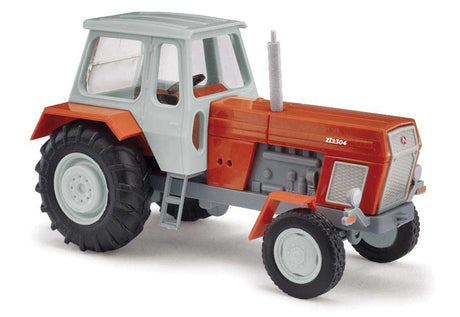 1967 Fortschritt ZT 304 Farm Tractor w/Enclosed Cab - Assembled -- Red, Gray
