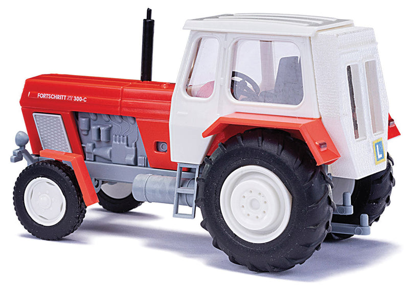 1967 Fortschritt ZT 300 Farm Tractor w/Enclosed Cab - Assembled -- Red, White