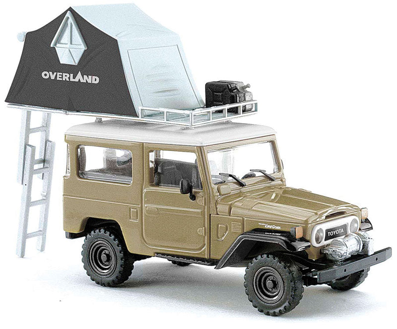 1960 Toyota Land Cruiser J4 Hardtop SUV - Assembled -- With Roof Tent (beige)