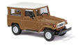 1960 Toyota Land Cruiser J4 Hardtop SUV with Roof Rack - Assembled -- Brown, White