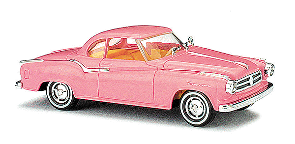 European Automobiles - Borgward -- Isabella 2-Door Hardtop Coupe (pink w/chrome trim)