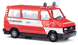 Emergency -- Fiat Ducato City of Ulm Fire Dept. Personnel Van (red, white)
