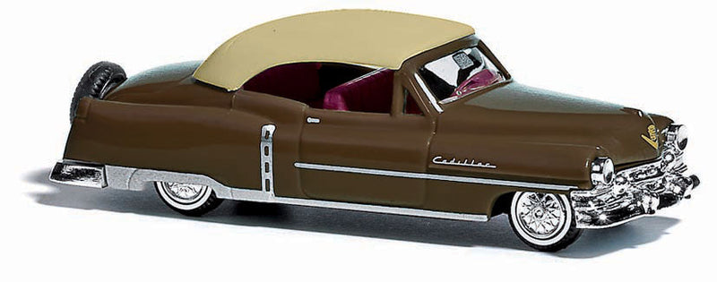 1952 Cadillac Coupe Deville Convertible - Assembled -- Top Up (brown, beige)
