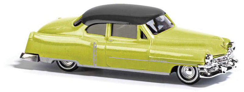 1952 Cadillac Coupe - Assembled -- Yellow, Black
