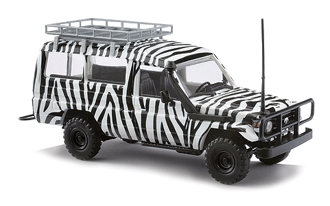 1985 Toyota Land Cruiser HZ J 78 SUV - Assembled -- Zebra Stripes