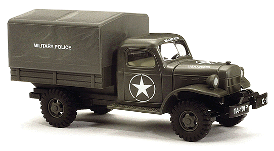 Military - US Post-1945 - Light Trucks -- Dodge Power Wagon - Military Police