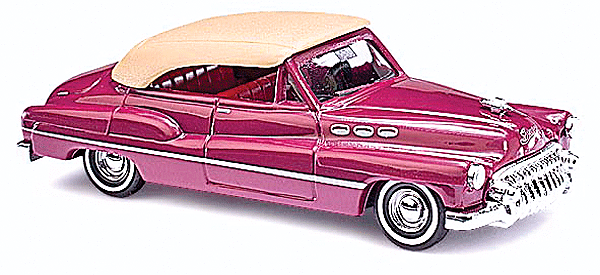 1950 Buick 2-Door Convertible - Assembled -- Top Up (Assorted Colors)