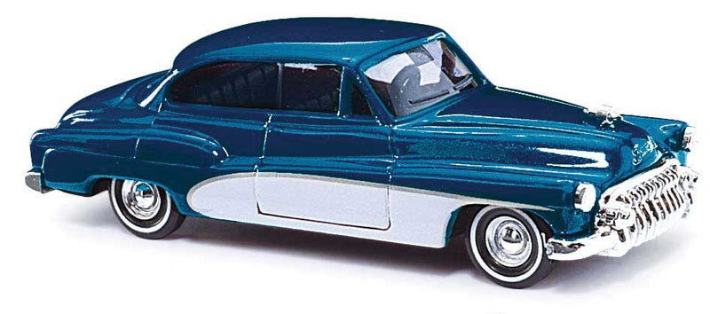 1950 Buick 2-Door Hardtop - Assembled -- Deluxe Blue, Silver