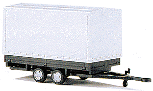 Trailers -- 2-Axle Covered Flatbed