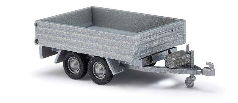 Hay Trailer - Assembled -- Gray