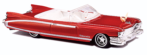 1959 Cadillac Eldorado Convertible - Assembled -- Vegas, Top Down (red)