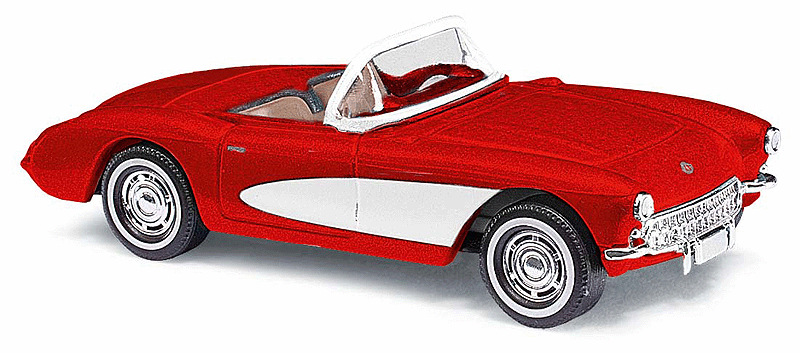 1956 Chevrolet Corvette Convertible -- Top Down (Assorted Colors)