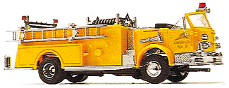 LaFrance pumper op red