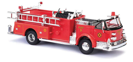 1968 American LaFrance Open-Cab Pumper - Assembled -- Fire Department (red, black)