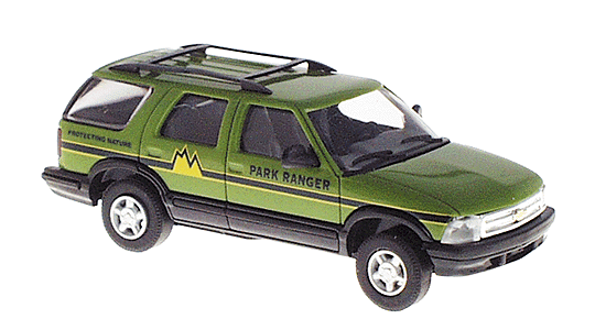 Emergency - Police Vehicles - Chevrolet Blazer 4-Door SUV -- Park Ranger (green)